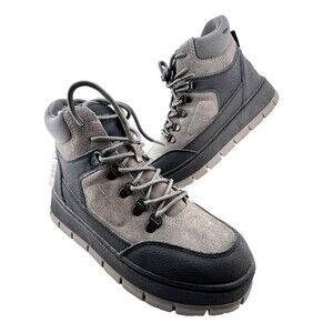 NIB Pajar Cascais Women's US 7.5 Lace Up Winter Boot Shoes Waterproof Dark Grey
